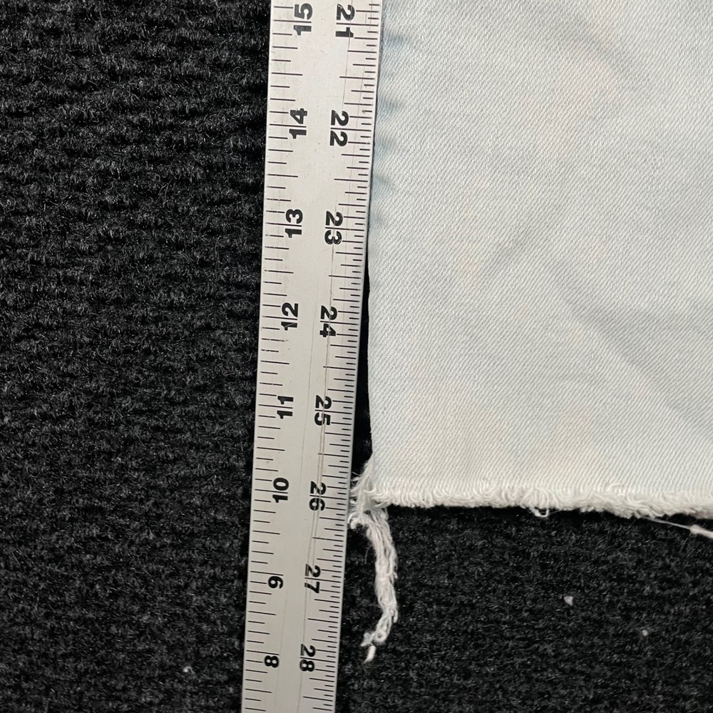 Madewell Sky Blue Wide Leg Jeans - Picture 7 of 9